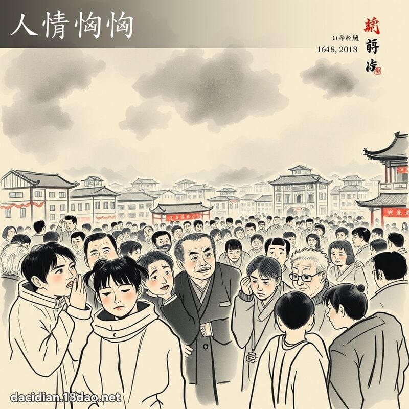 人情恟恟 配图