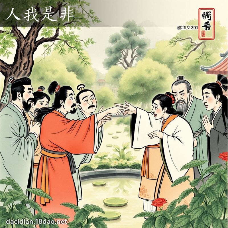 人我是非 配图