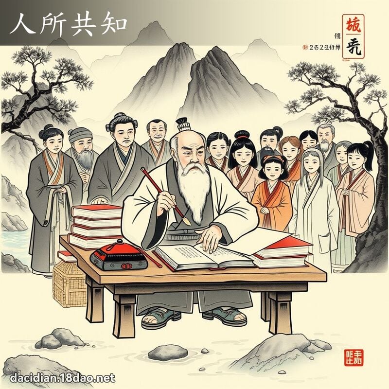人所共知 配图