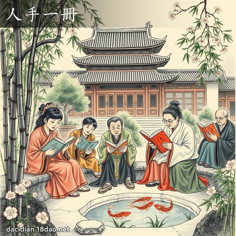 人手一册 配图