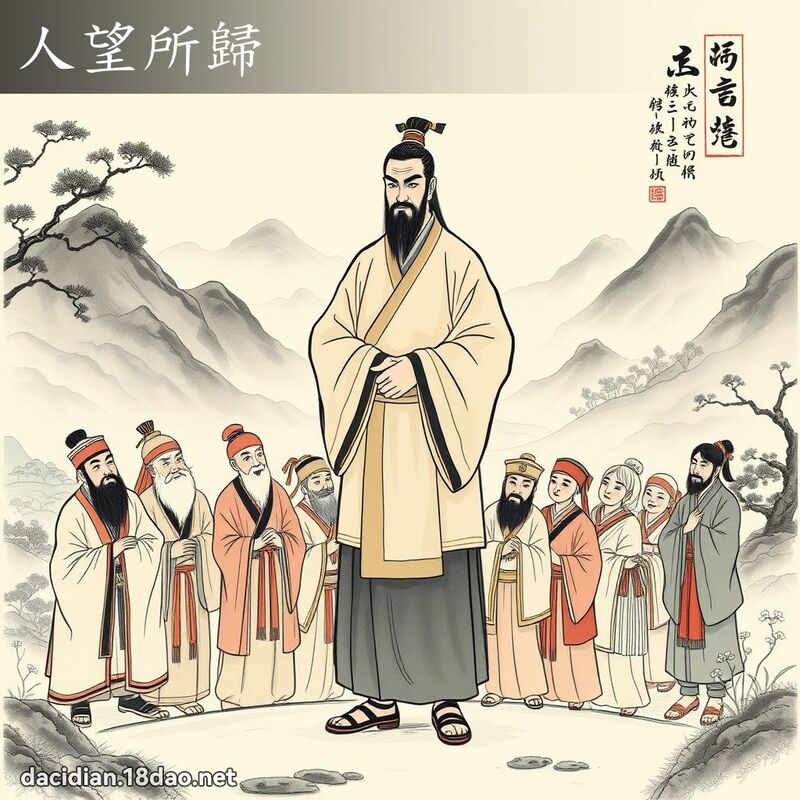 人望所归 配图