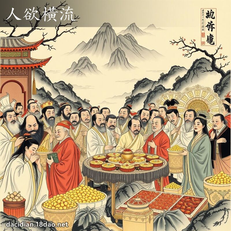 人欲横流 配图