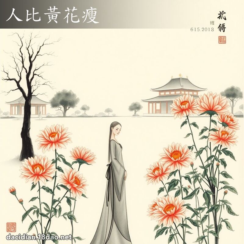 人比黄花瘦 配图