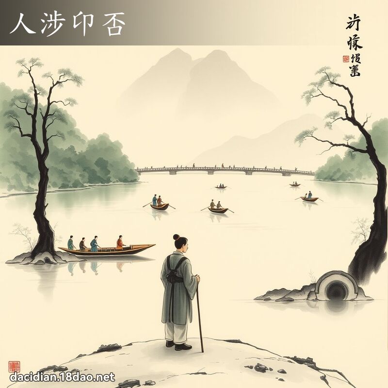 人涉卬否 配图