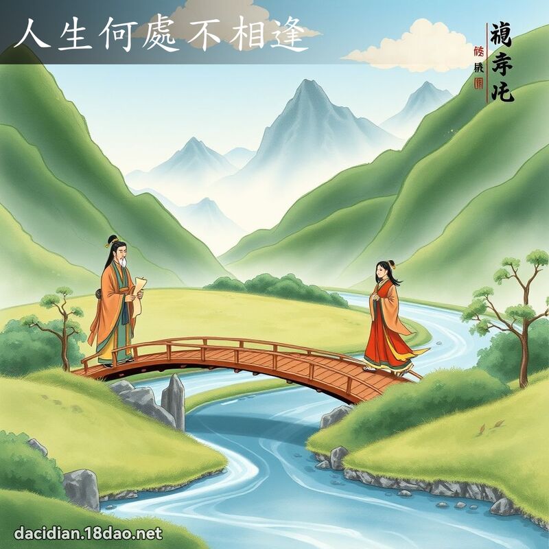 人生何处不相逢 配图