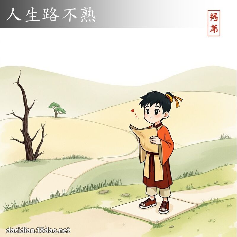 人生路不熟 配图