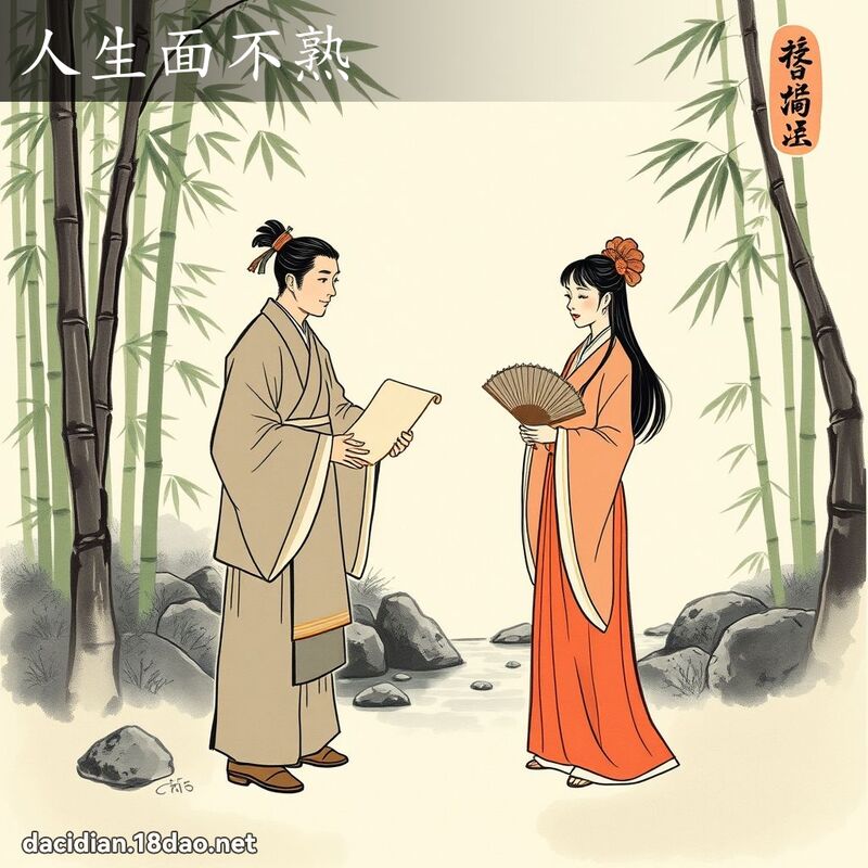 人生面不熟 配图