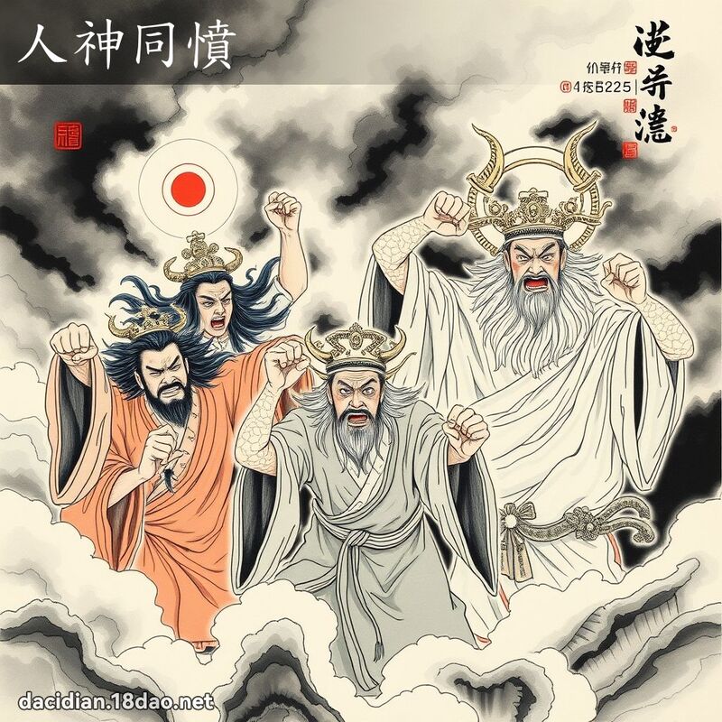 人神同愤 配图