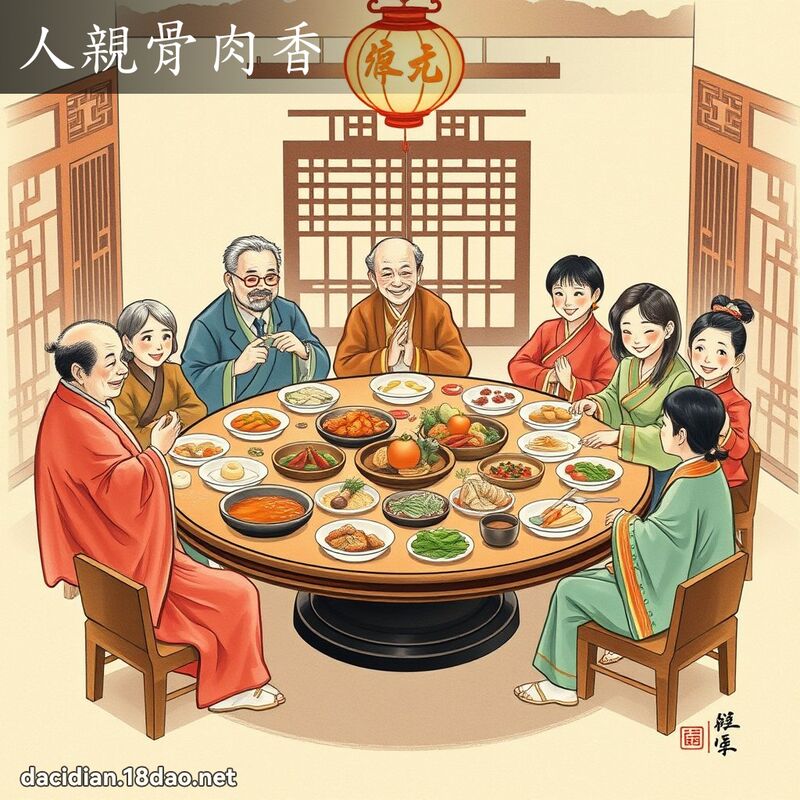 人亲骨肉香 配图