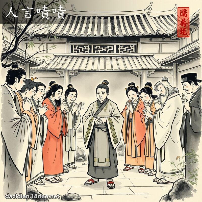 人言嘖嘖 配图