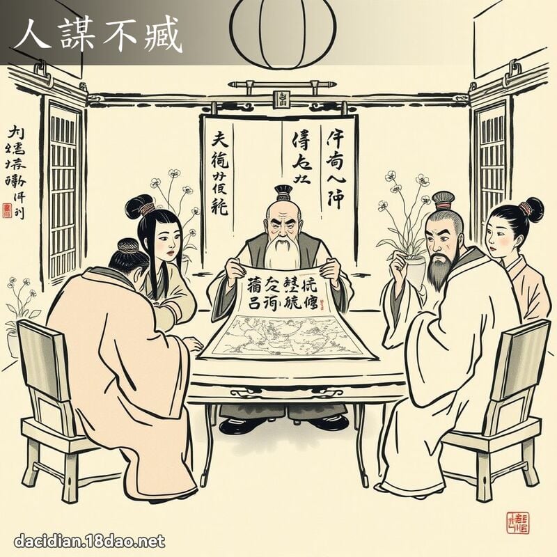 人谋不臧 配图
