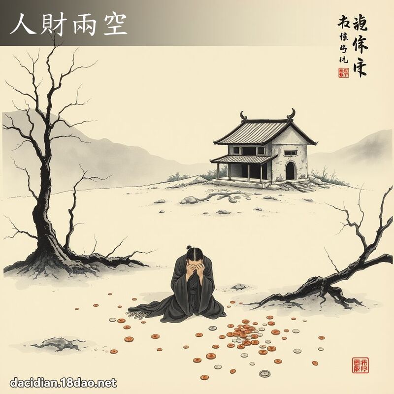 人财两空 配图