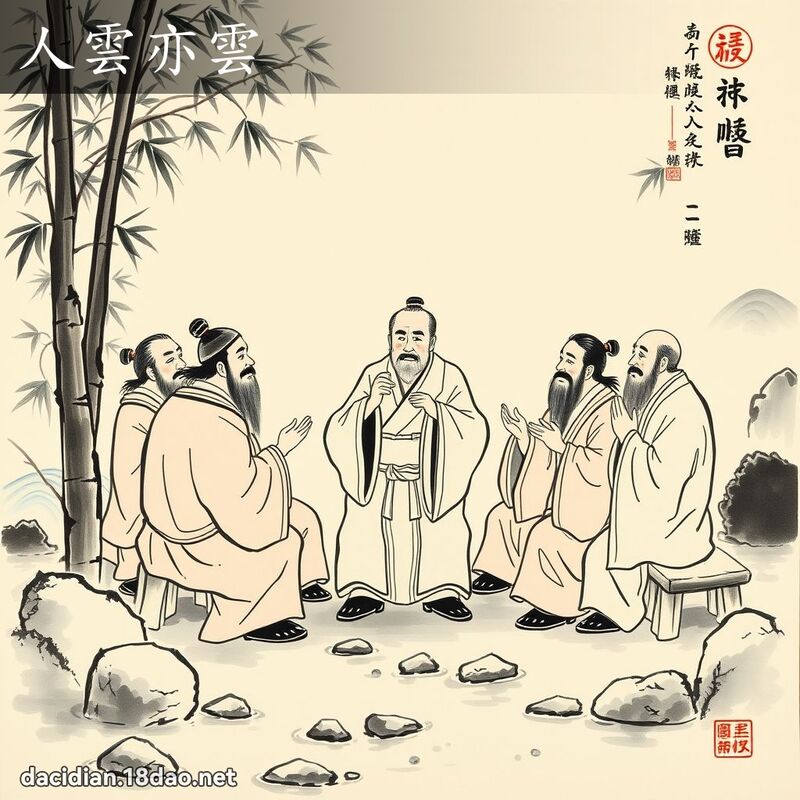 人云亦云 配图