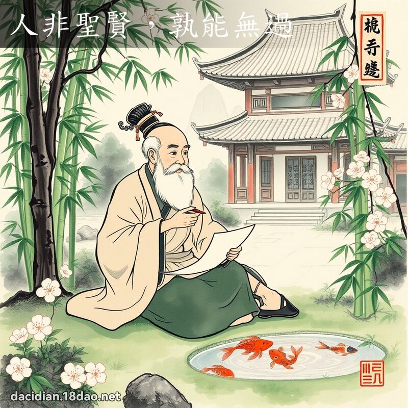 人非圣贤,孰能无过 配图