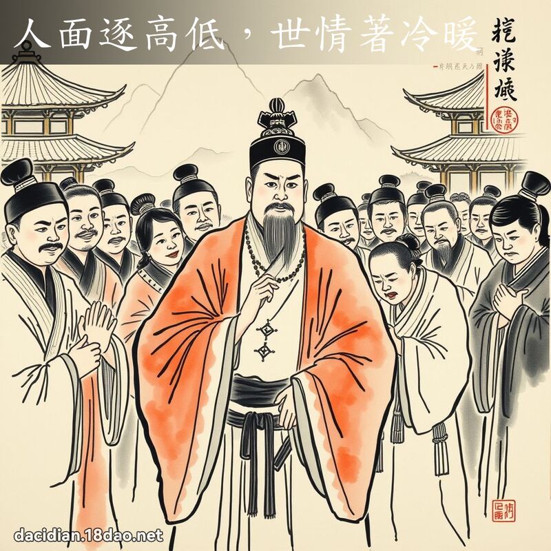 人面逐高低,世情著冷暖 配图