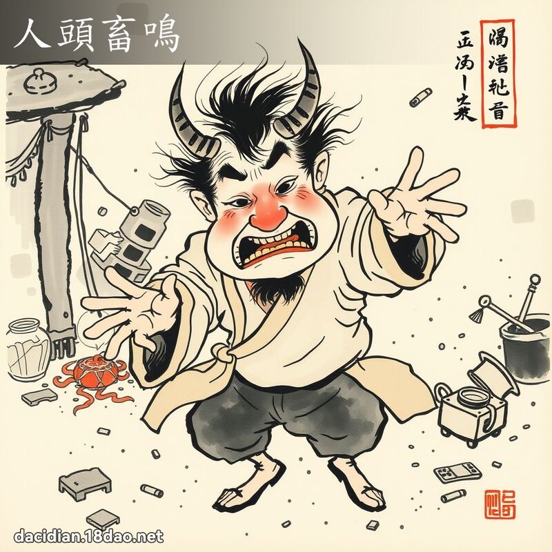 人头畜鸣 配图