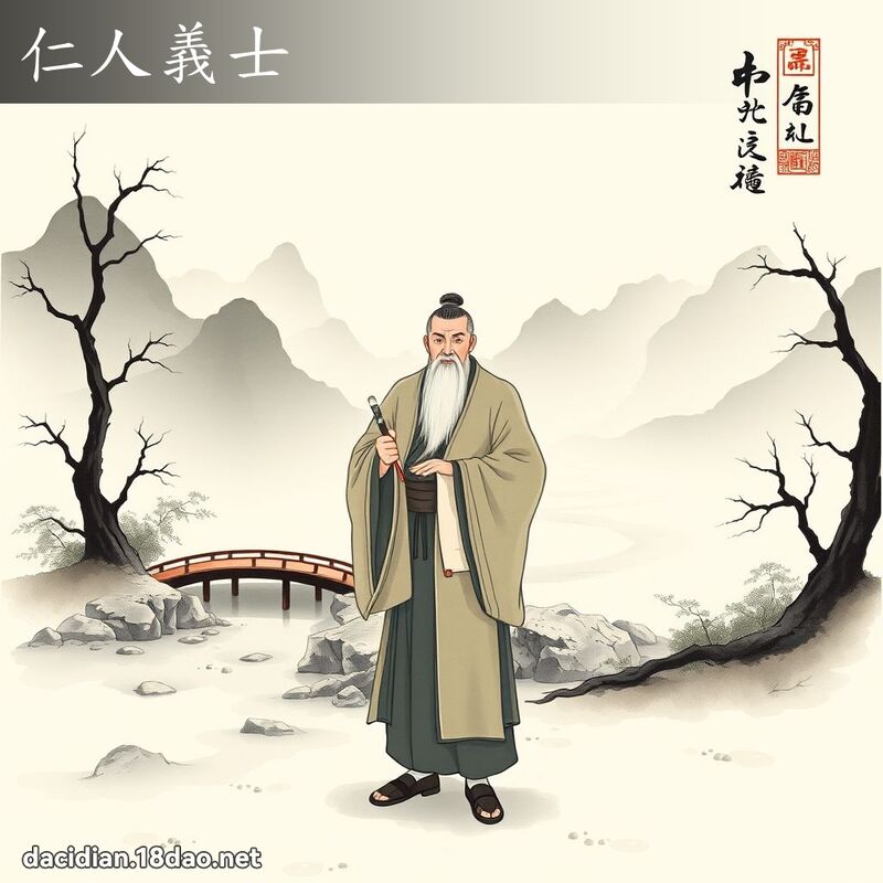 仁人义士 配图