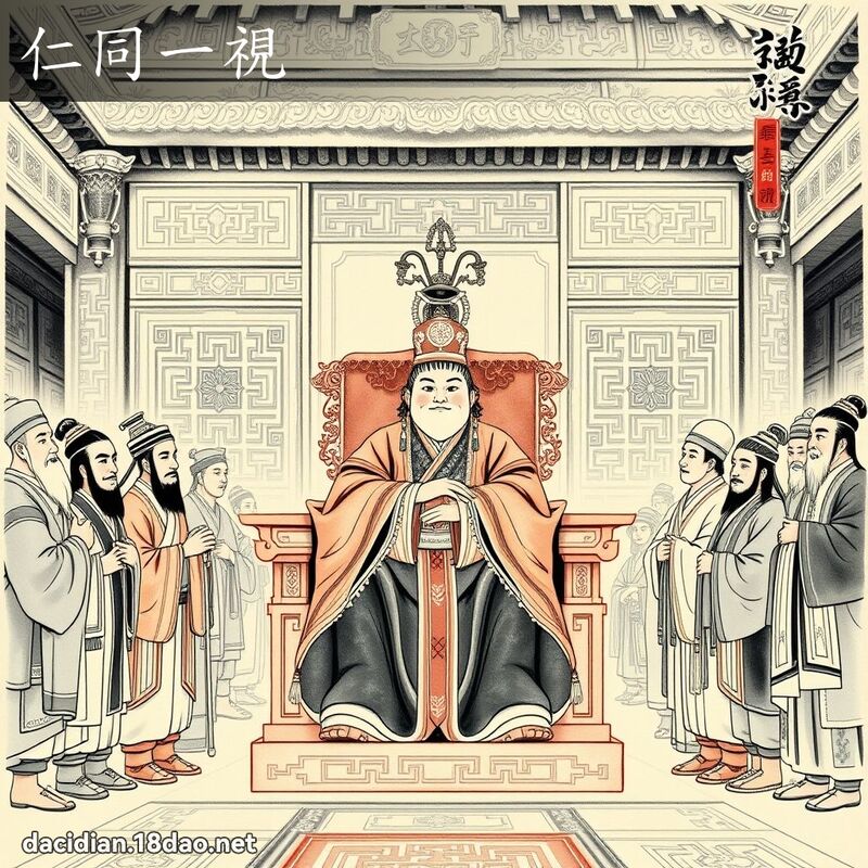 仁同一视 配图