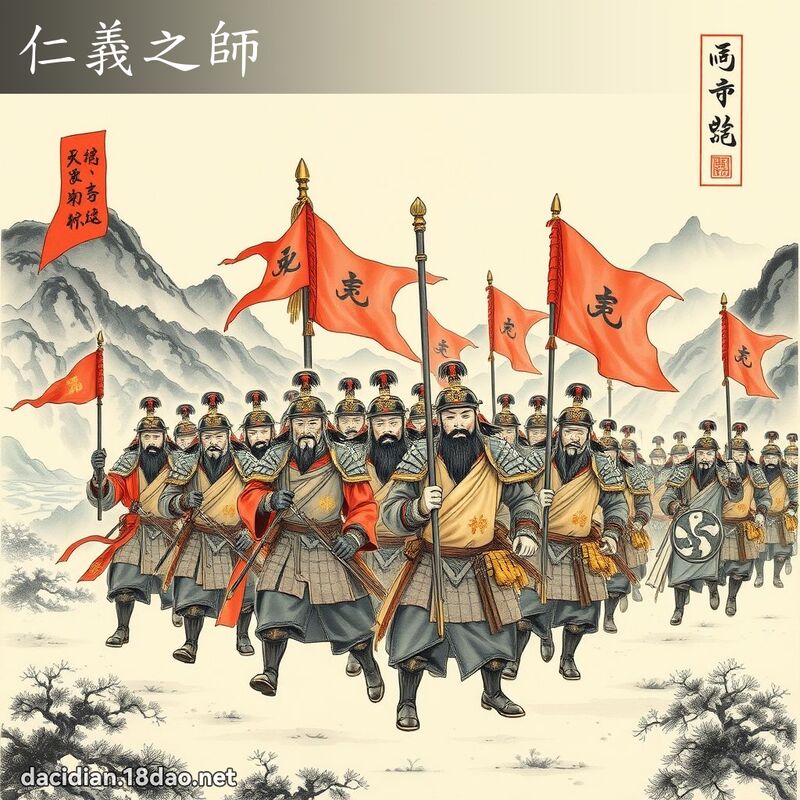 仁义之师 配图