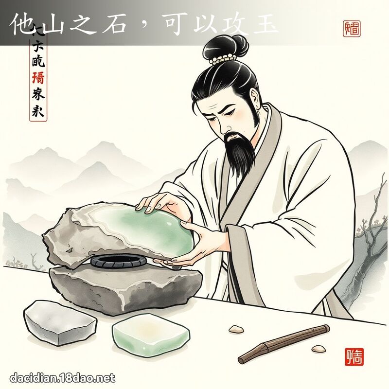 他山之石,可以攻玉 配图