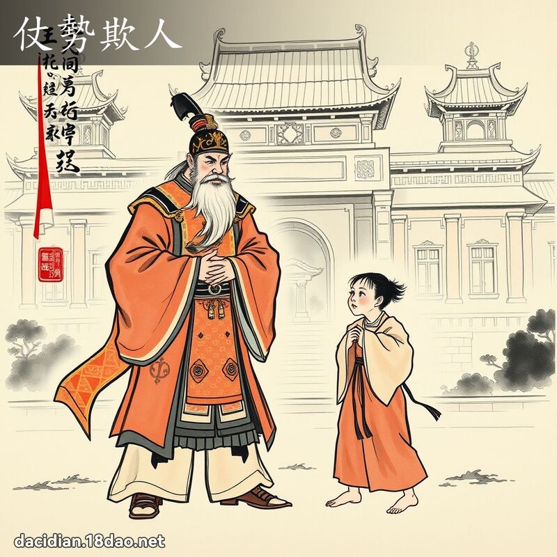 仗势欺人 配图