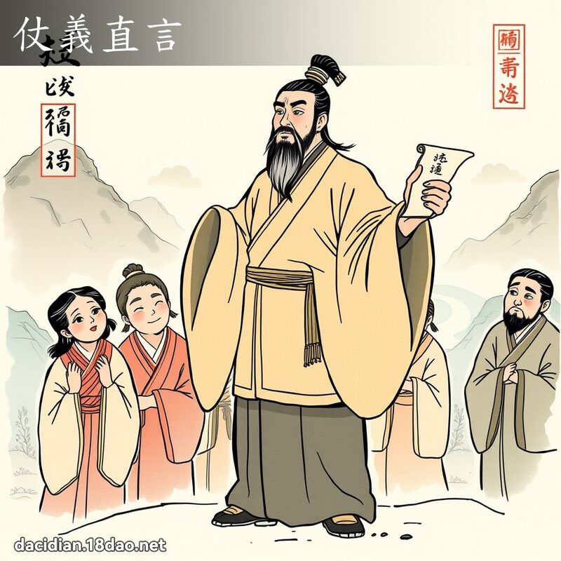 仗义直言 配图