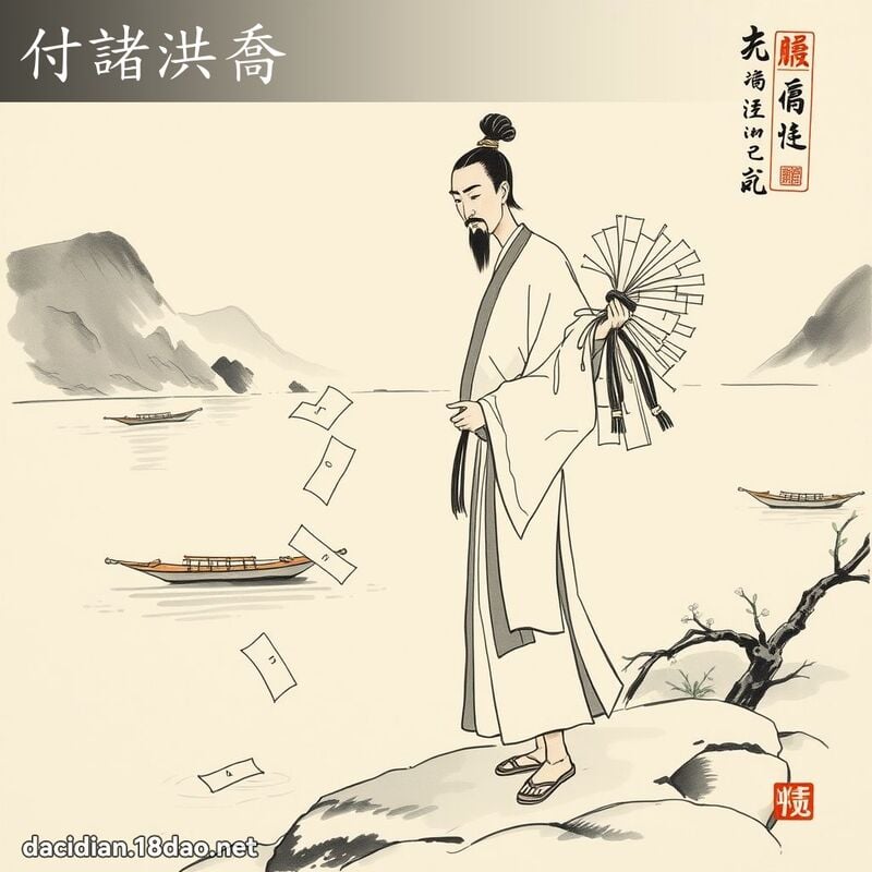付诸洪乔 配图