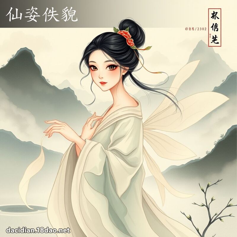 仙姿佚貌 配图