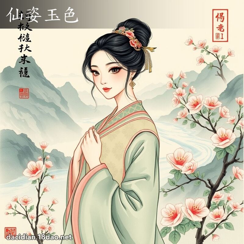 仙姿玉色 配图