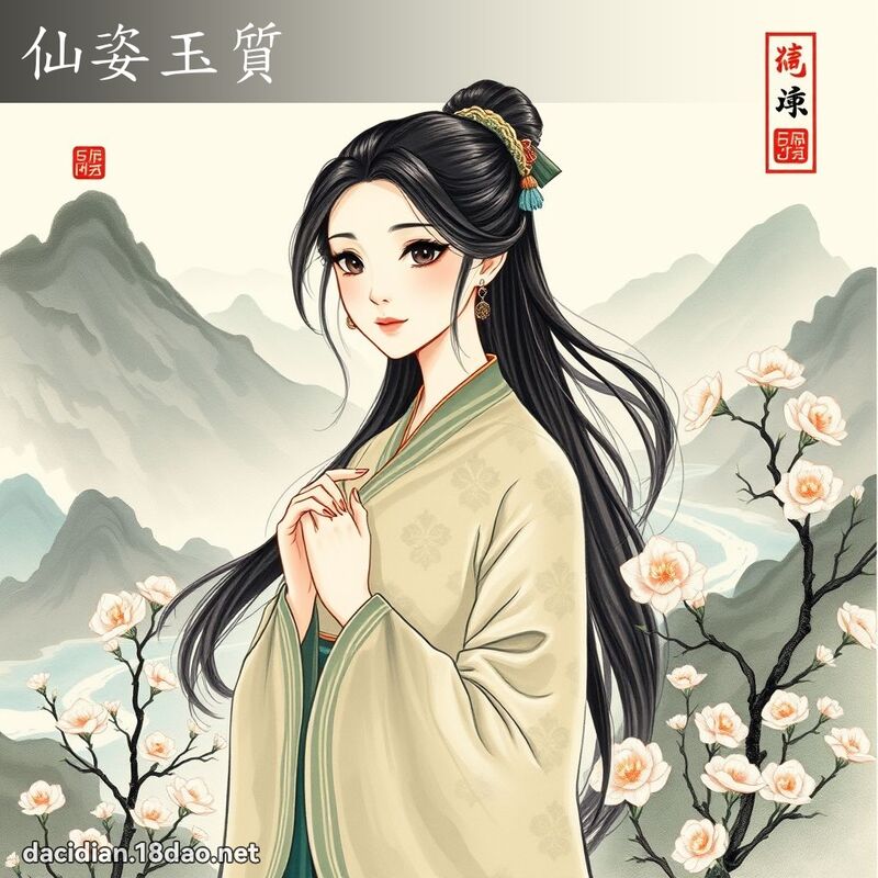 仙姿玉质 配图