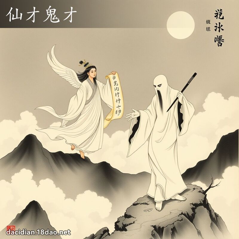 仙才鬼才 配图