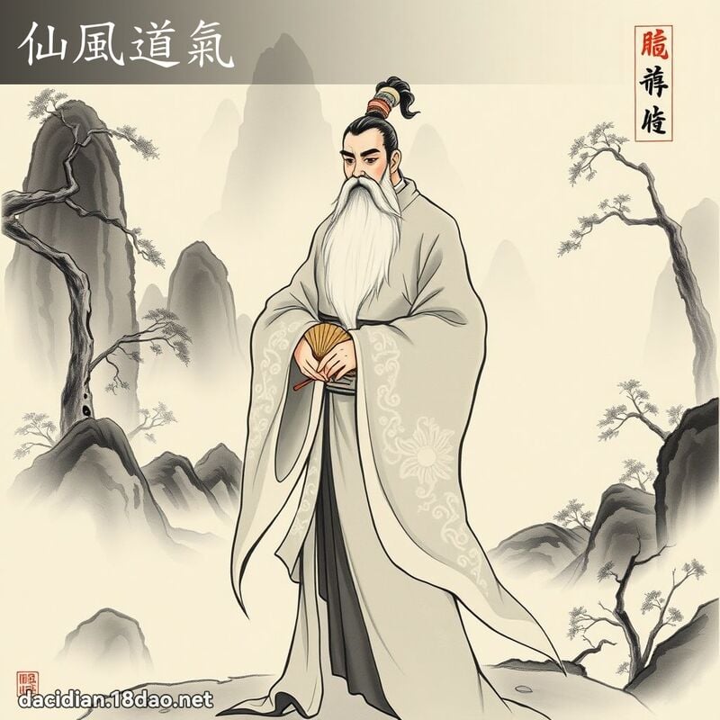 仙风道气 配图