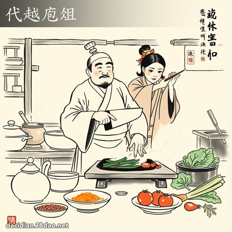 代越庖俎 配图