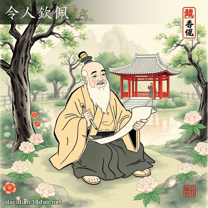 令人钦佩 配图