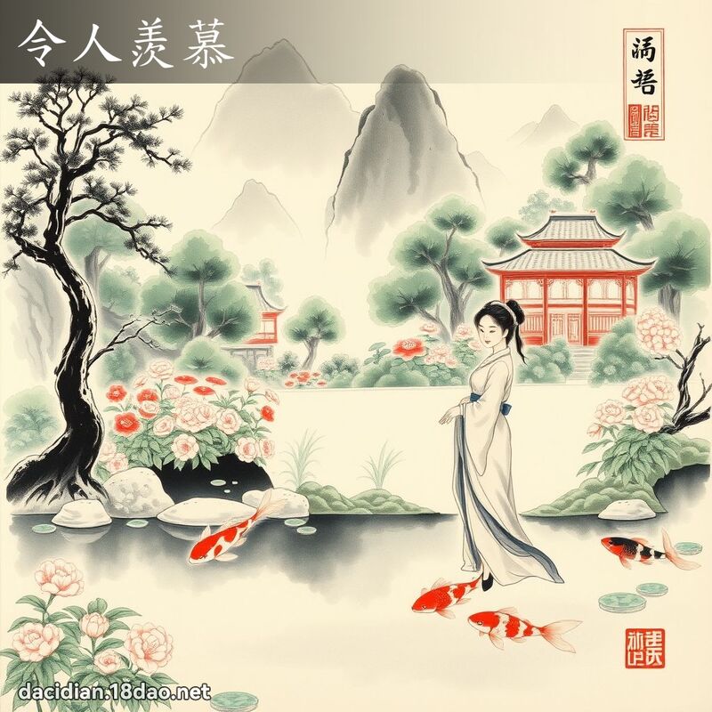 令人羡慕 配图