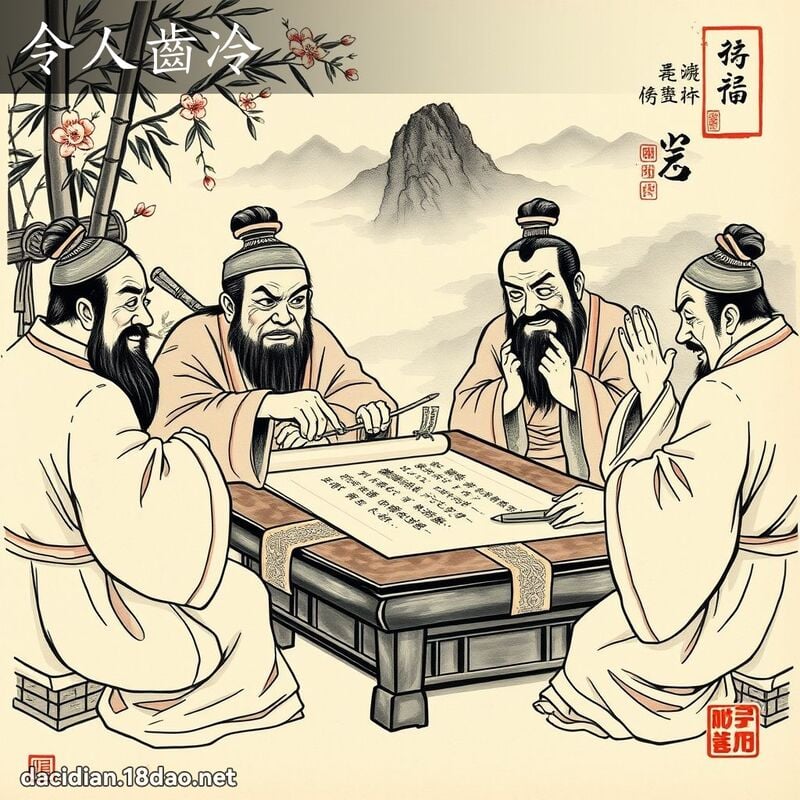 令人齒冷 配图