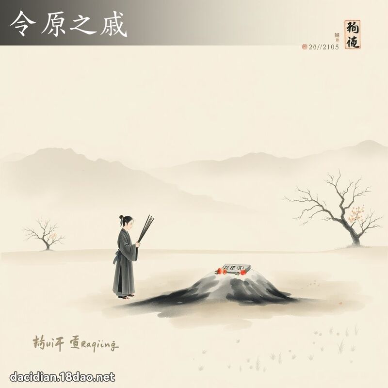令原之戚 配图
