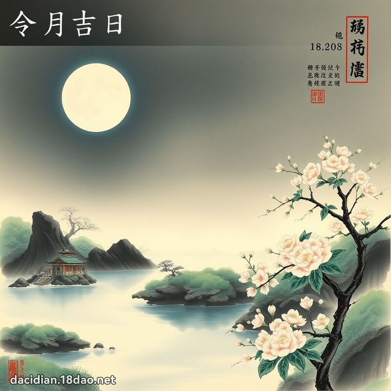 令月吉日 配图