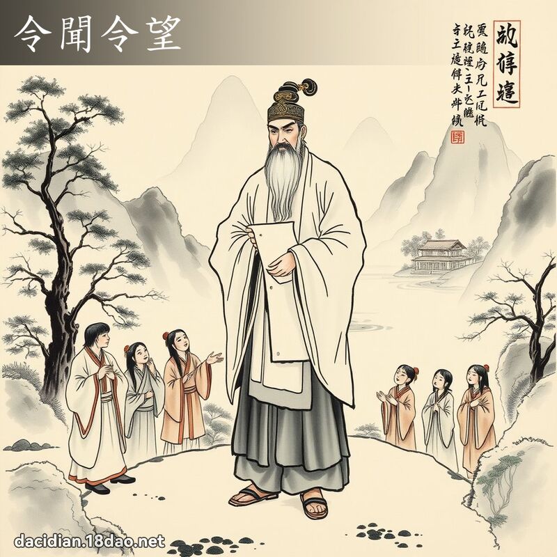 令聞令望 配图