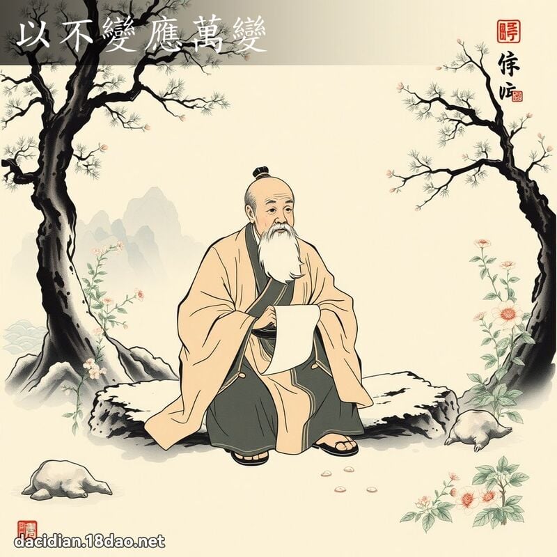 以不變應萬變 配图
