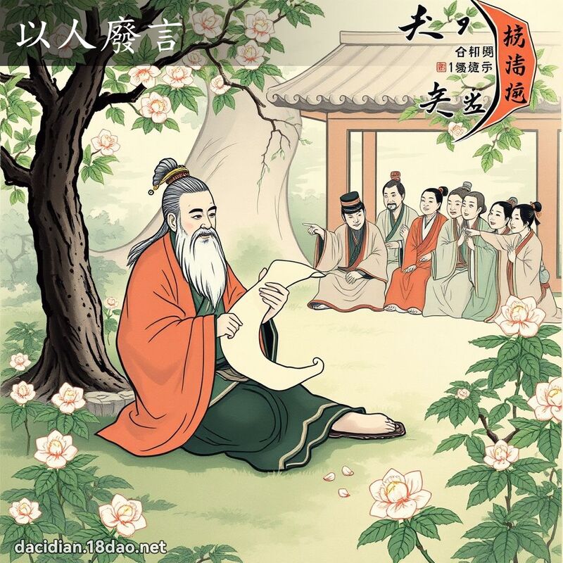 以人廢言 配图