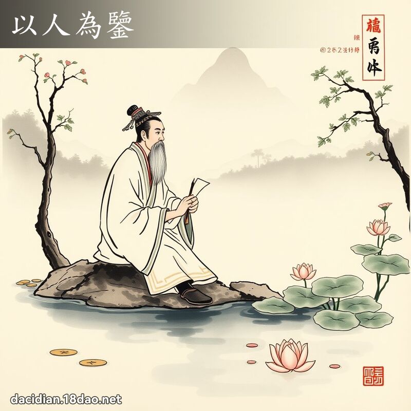以人為鑒 配图
