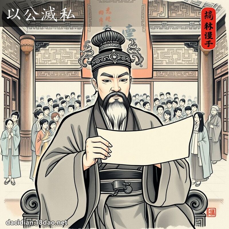 以公滅私 配图