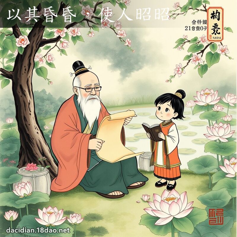 以其昏昏,使人昭昭 配图