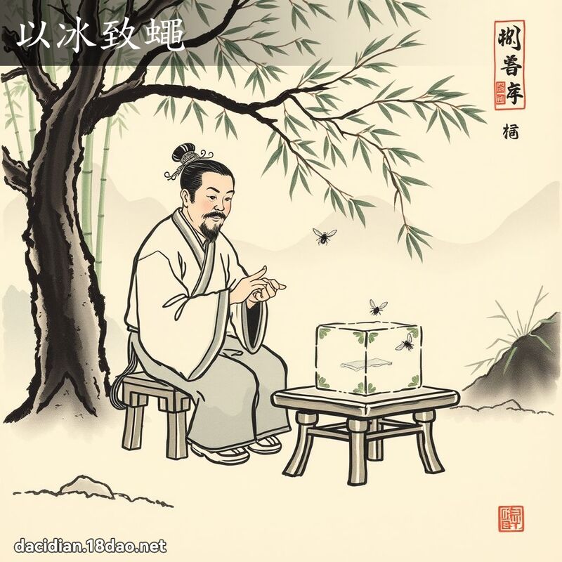 以冰致蠅 配图