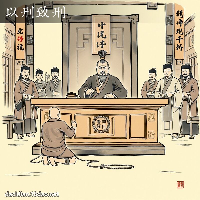 以刑致刑 配图