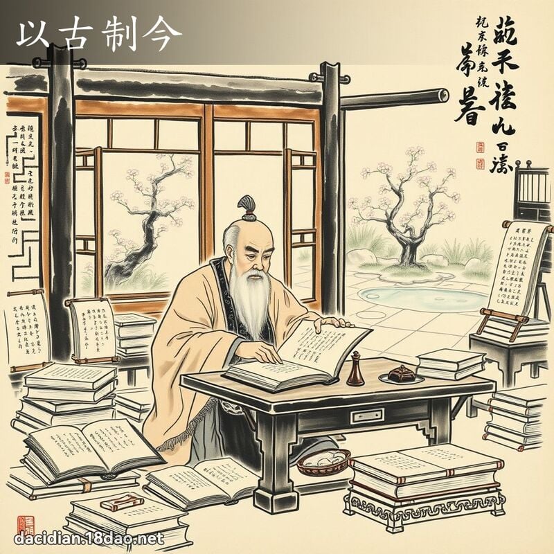 以古制今 配图