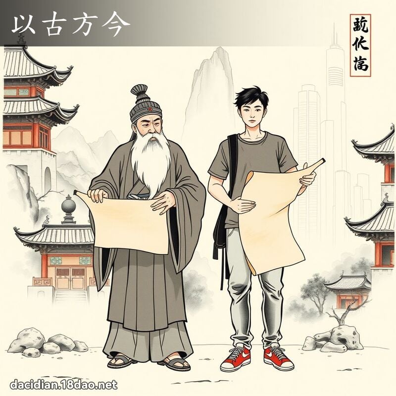 以古方今 配图