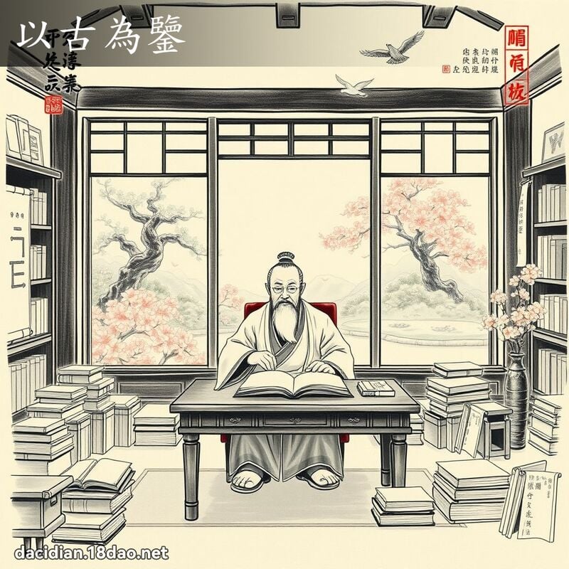 以古為鑒 配图