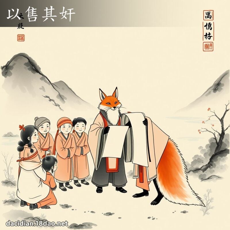 以售其奸 配图